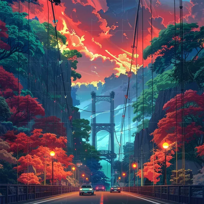 Exotic Fantasy Landscapes Illustrations