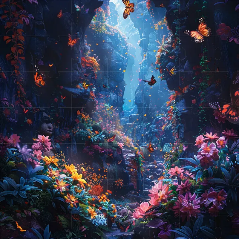 Exotic Fantasy Landscapes Illustrations