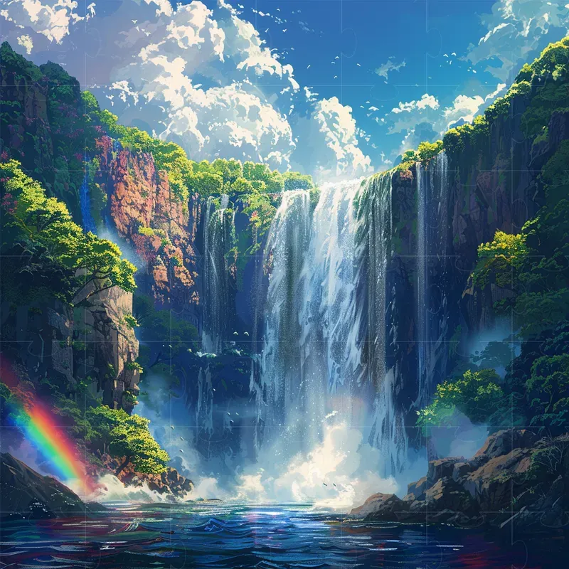 Exotic Fantasy Landscapes Illustrations