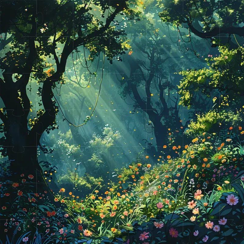 Exotic Fantasy Landscapes Illustrations