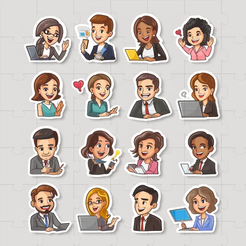 Sticker Sets With Emotions