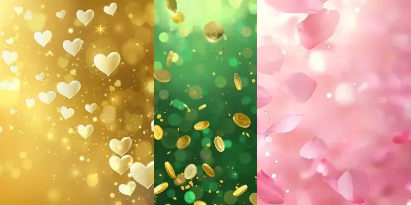 Backgrounds For YouTube In Bokeh Style generated by undefined