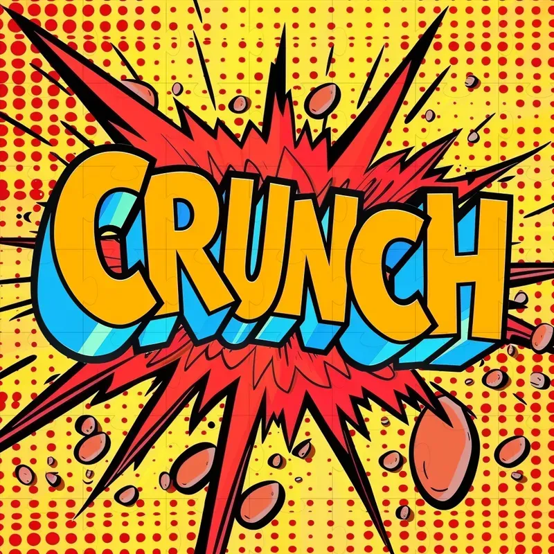 Retro Comic Style Pop Art Words