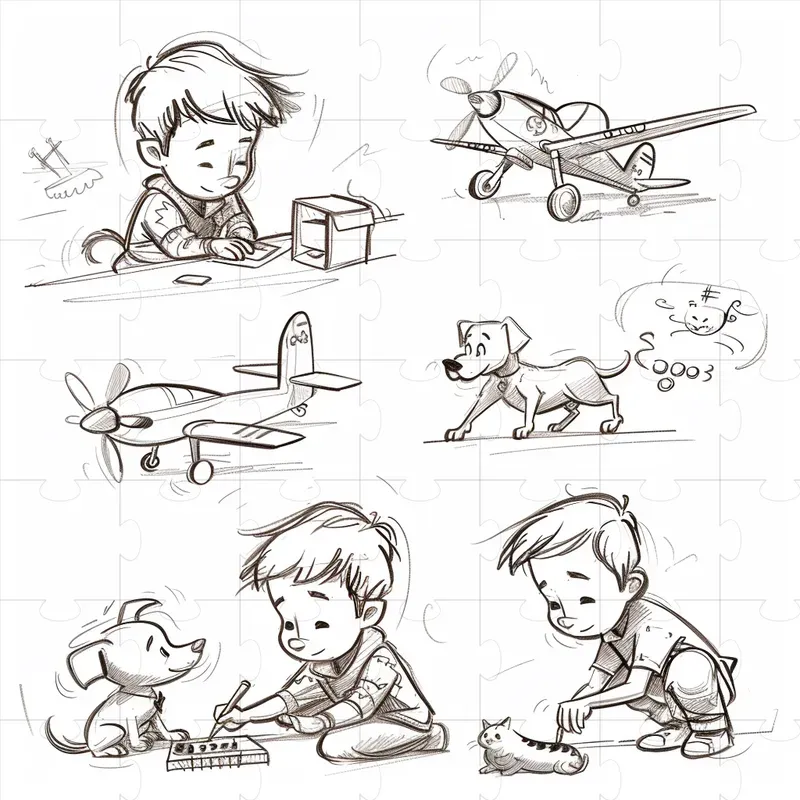 Storyboard Drawing Sketches