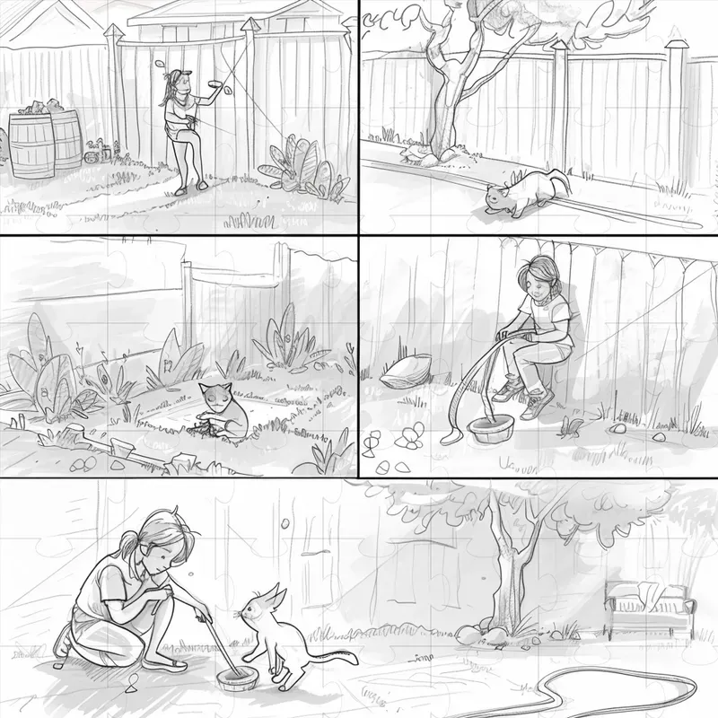 Storyboard Drawing Sketches