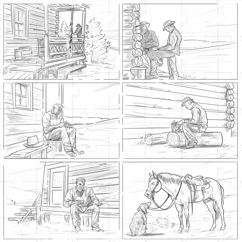 Storyboard Drawing Sketches