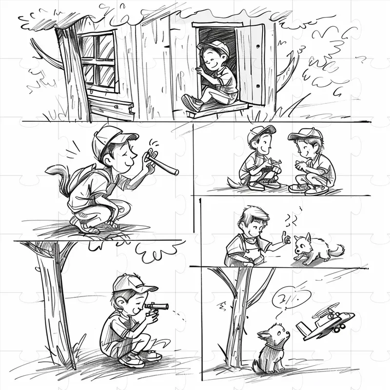 Storyboard Drawing Sketches