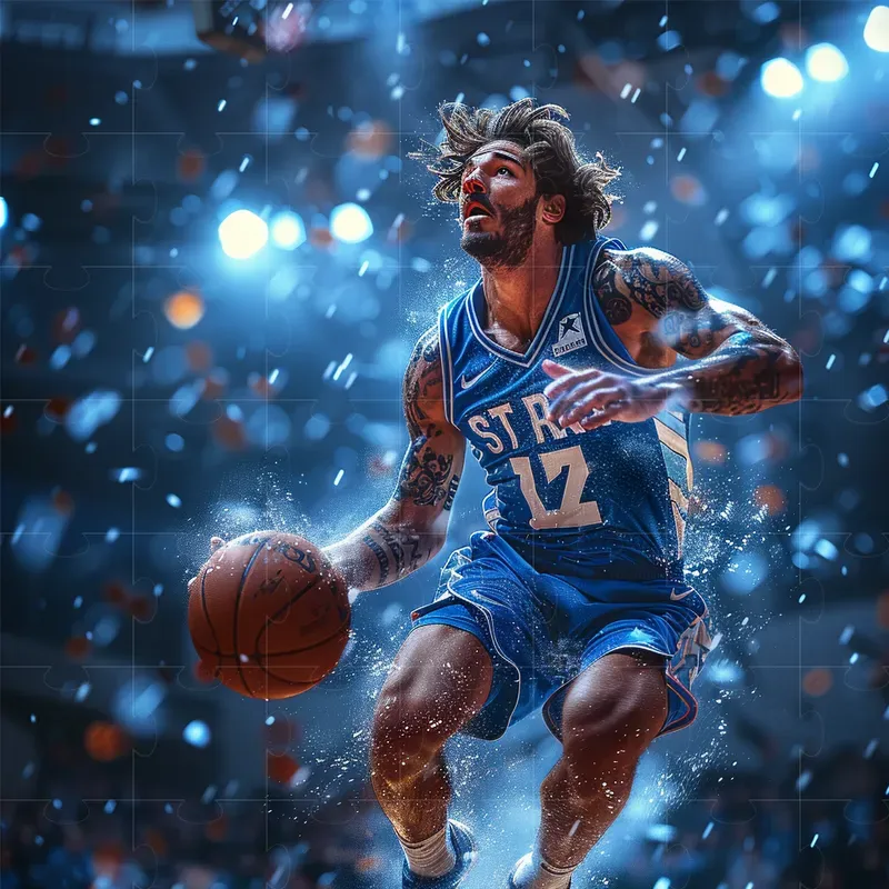Realistic Sports Action Shots