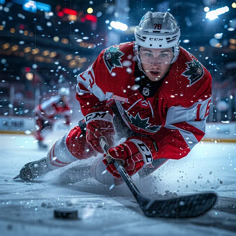 Realistic Sports Action Shots