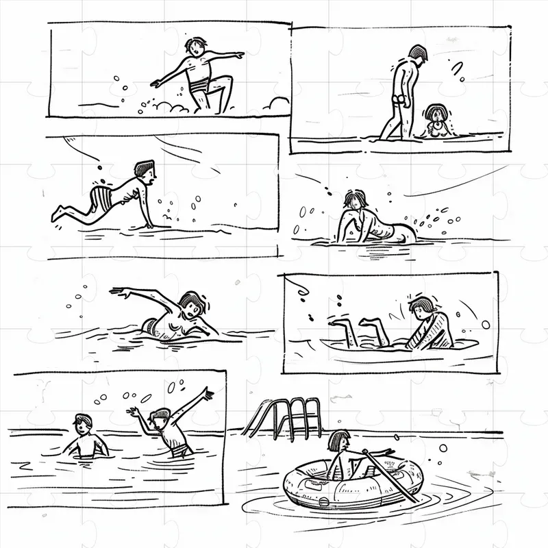 Storyboard Sketch Drawings