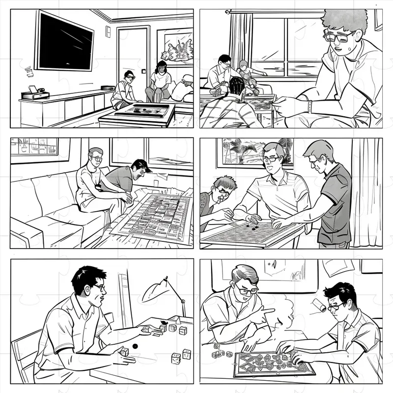 Storyboard Sketch Drawings
