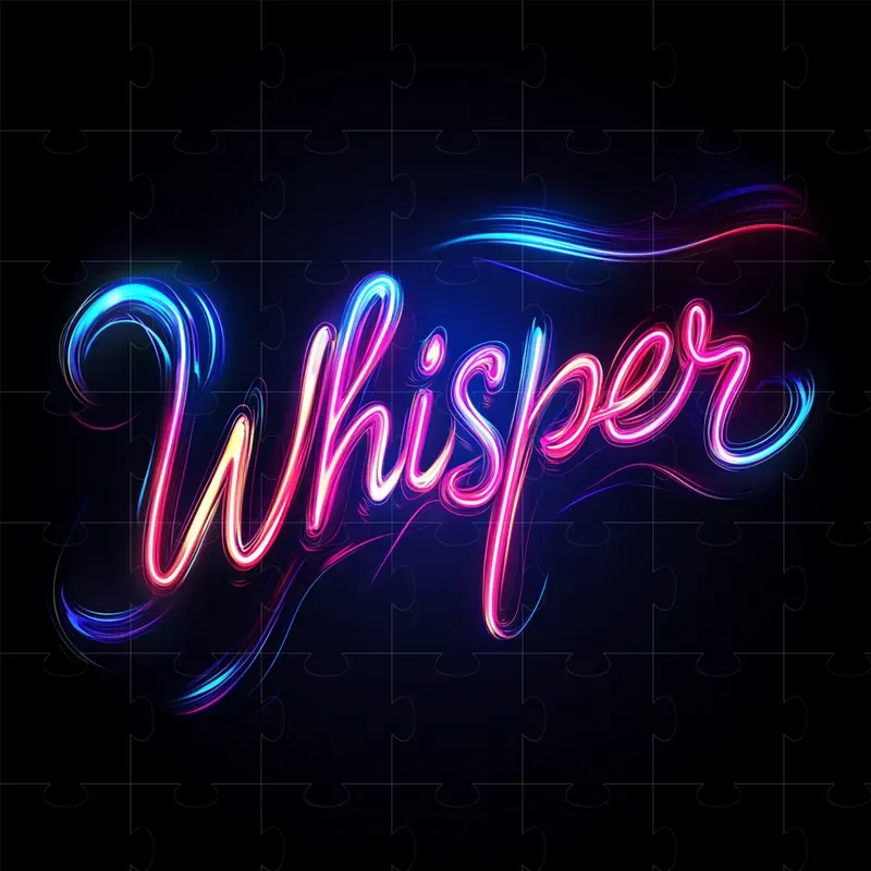 Neon Calligraphy Text Logos