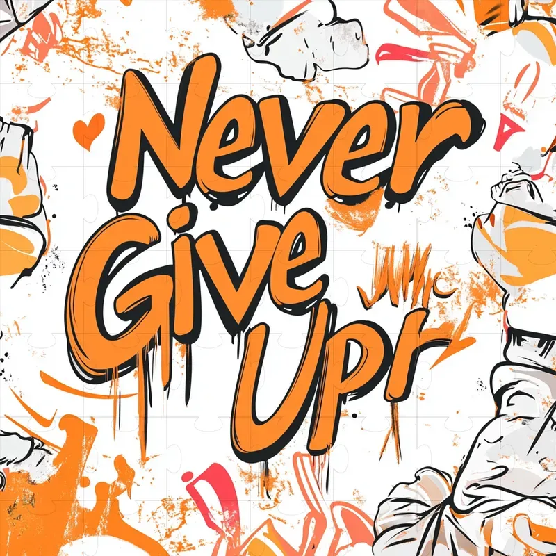 Positive Quotes In Graffiti Typographies