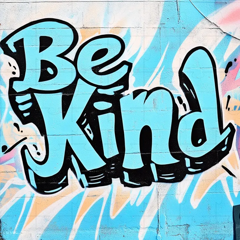 Positive Quotes In Graffiti Typographies