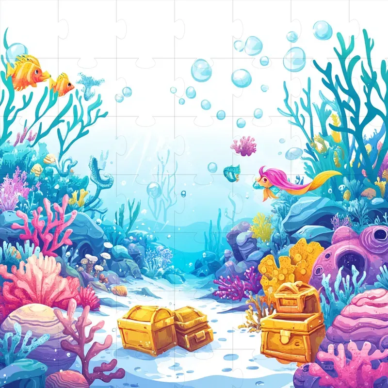 Colorful Fantasy Kids Story Books Art
