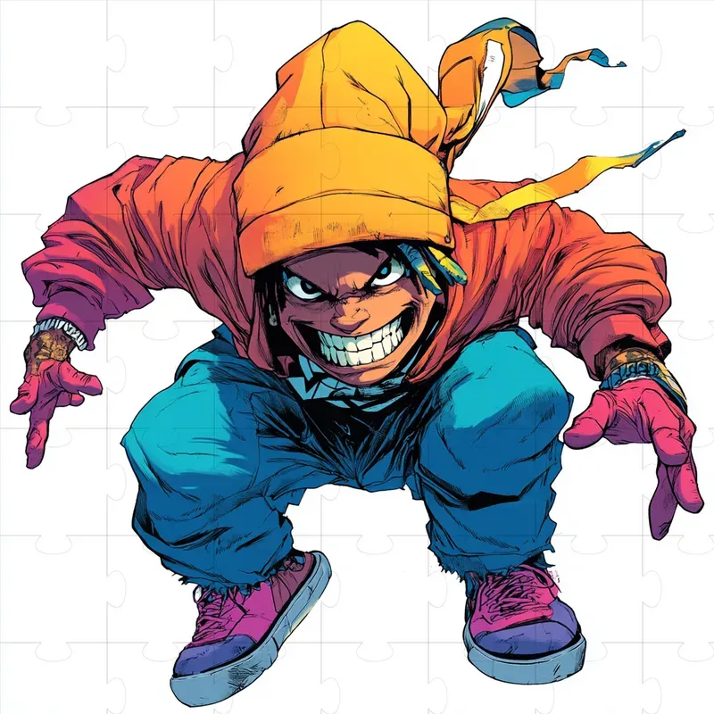 Exaggerated Expressive Cartoon Characters