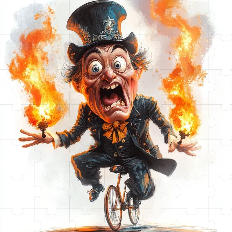 Exaggerated Expressive Cartoon Characters