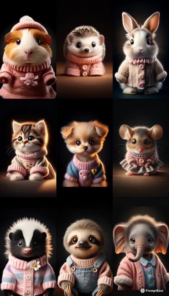 Cute Baby Animal Phone Wallpapers
