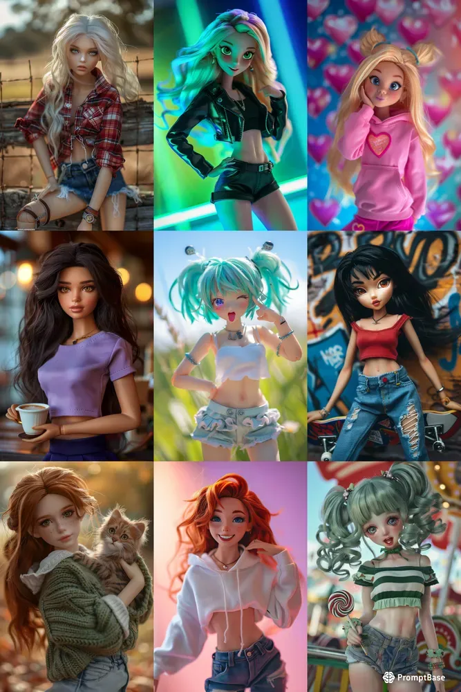 Barbie Glam Realism