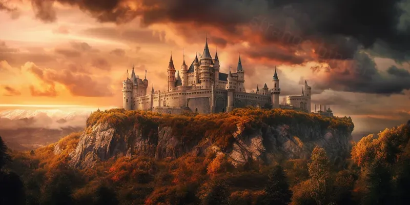 Enchanting Castles Stunning Illustrations