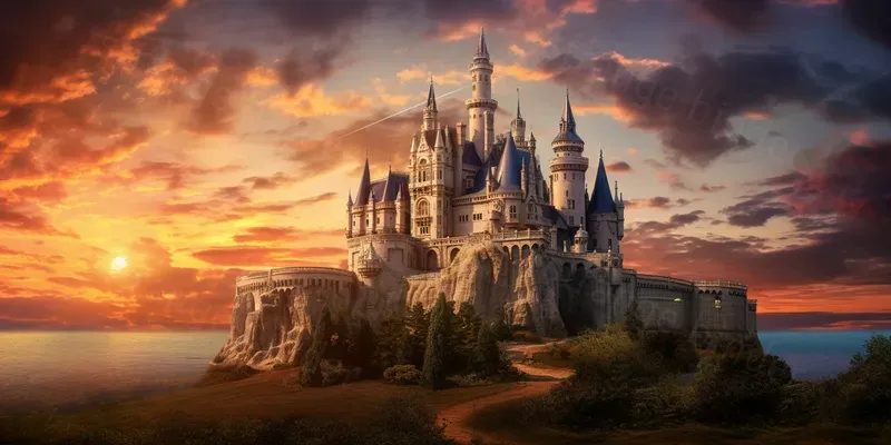 Enchanting Castles Stunning Illustrations