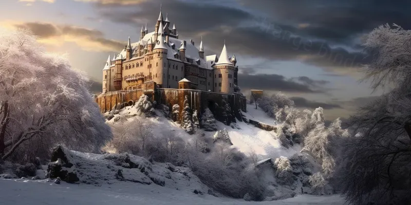 Enchanting Castles Stunning Illustrations