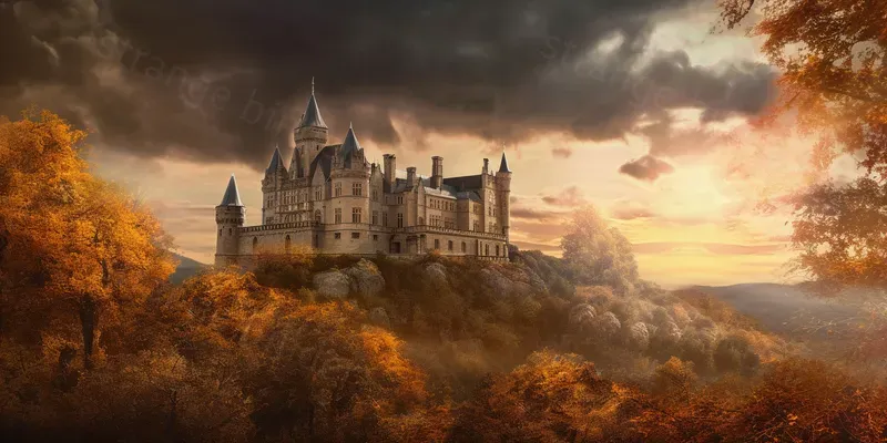 Enchanting Castles Stunning Illustrations