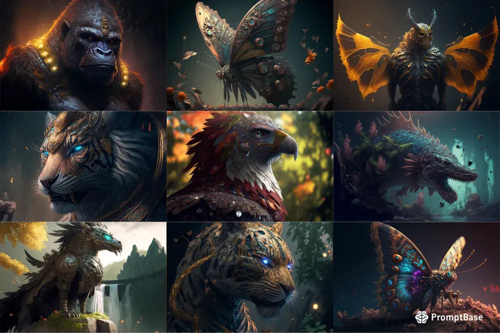 Realistic Legendary Animals