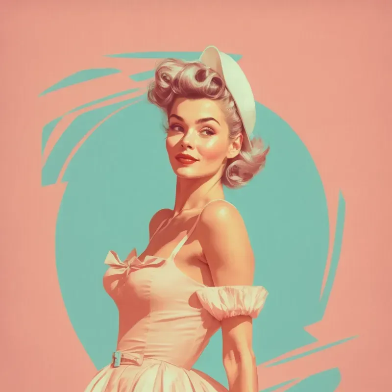 Vintage Pin-up Wallpapers