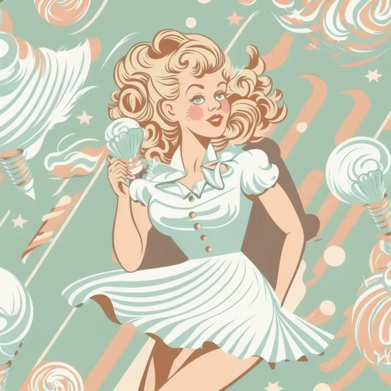 Vintage Pin-up Wallpapers