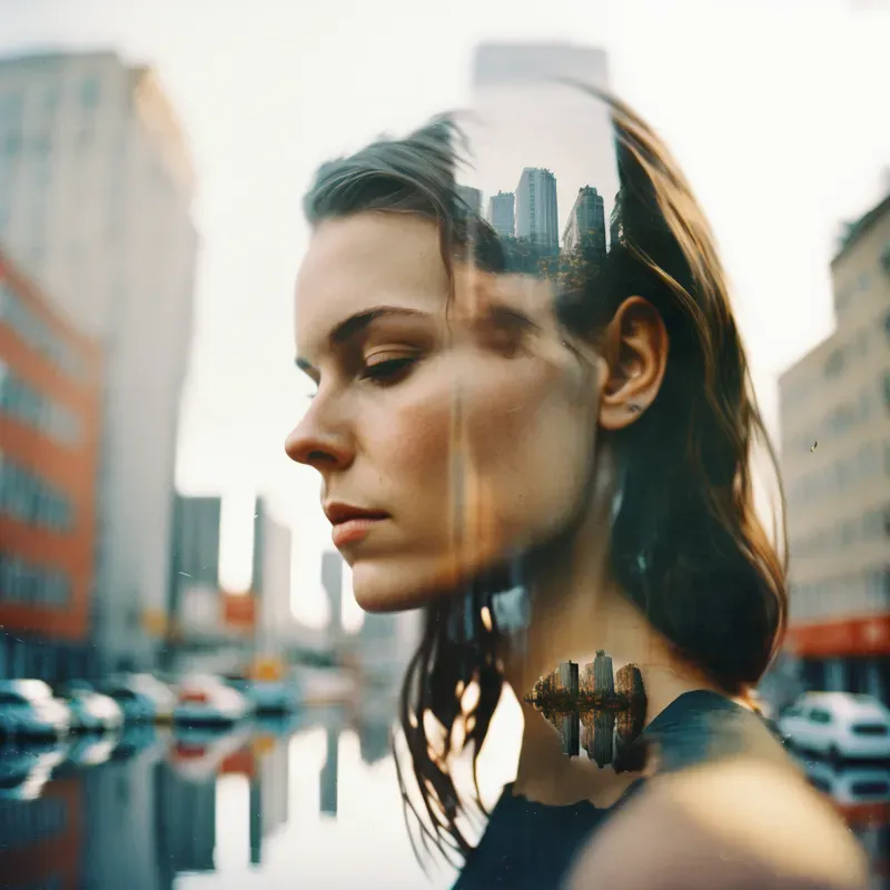Portraits And Color Reflections