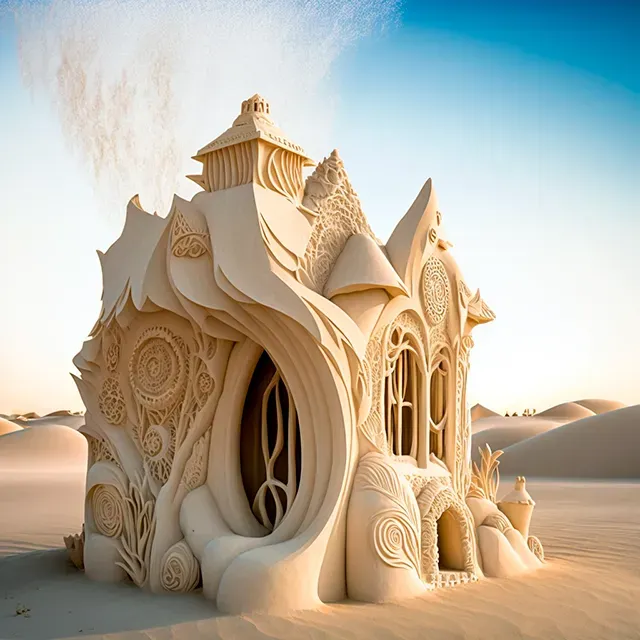 Organic Architectural Miniatures 3D