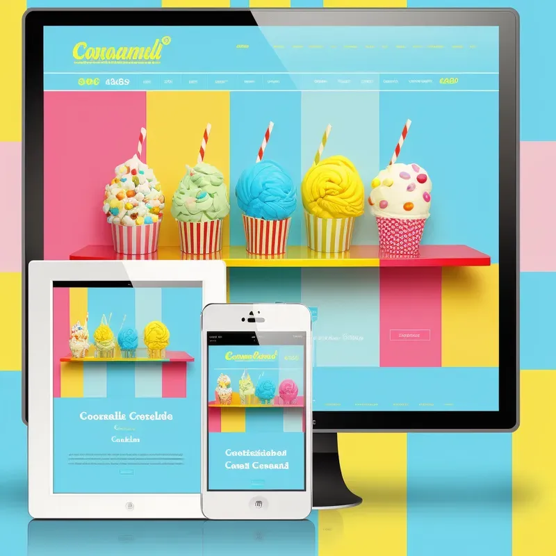 Multidevice Online Shop Web Designs