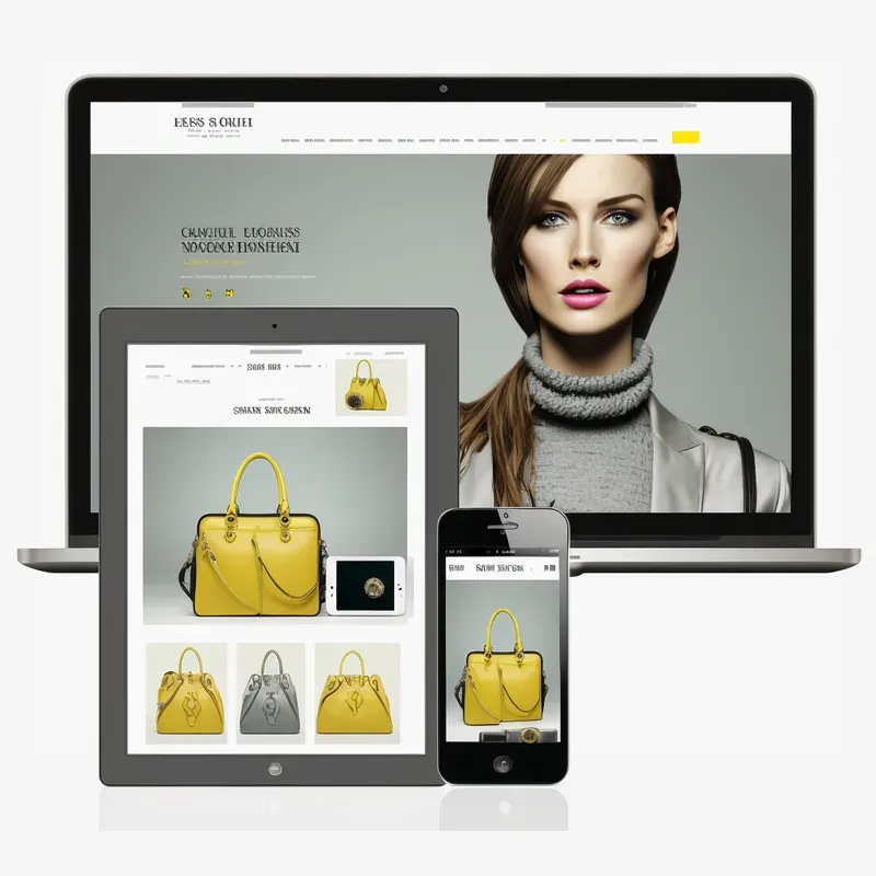 Multidevice Online Shop Web Designs