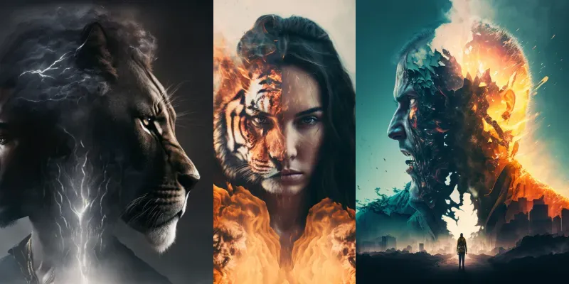 Fine Art Portrait Photography Mixes generated by undefined