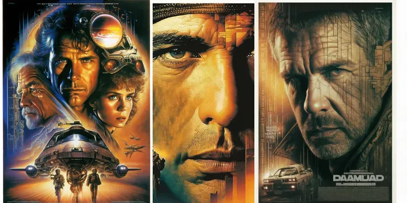 Retro Movie Posters generated by undefined