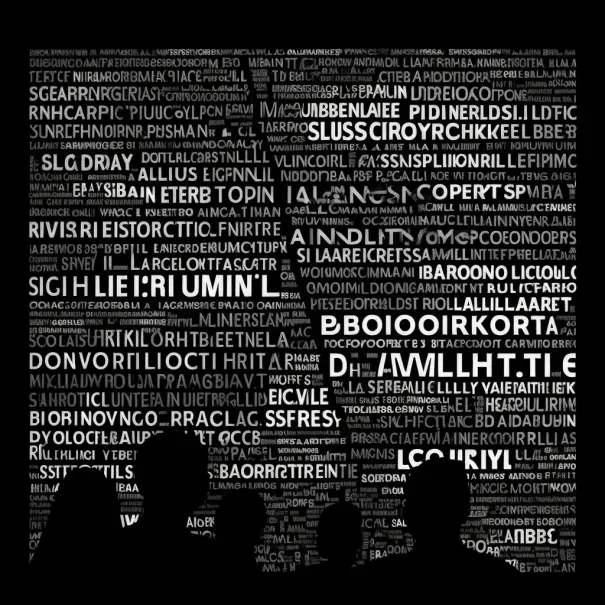 Shaped Text Images