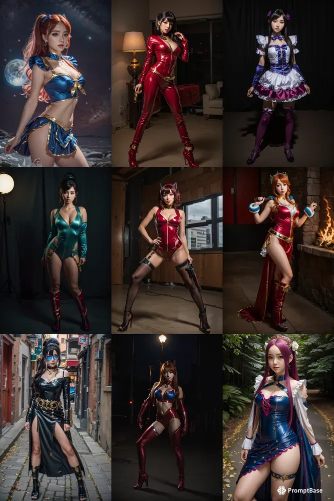 Insane Cosplay Women Full Body Portraits
