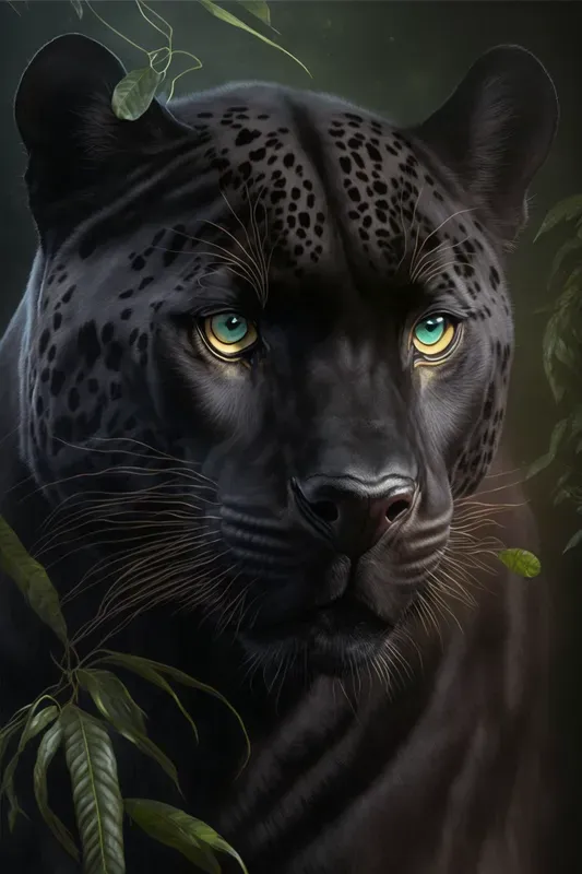 Dramatic Animal Portrait Posters