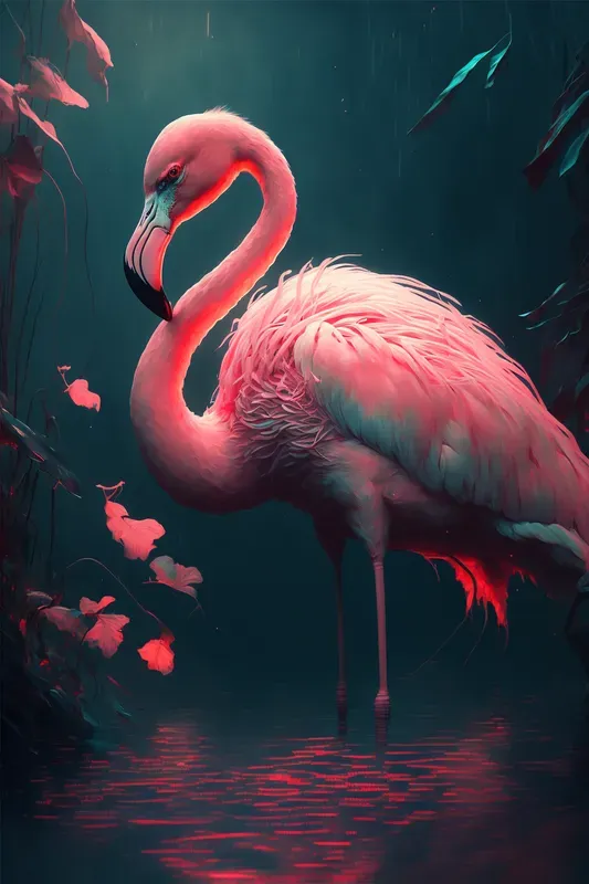 Dramatic Animal Portrait Posters