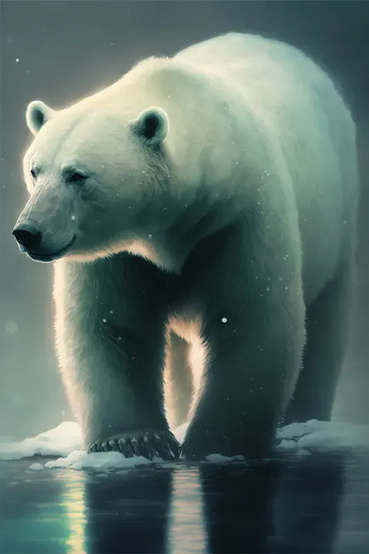 Dramatic Animal Portrait Posters