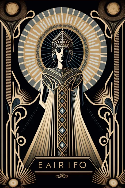 Art Deco Tarot Cards
