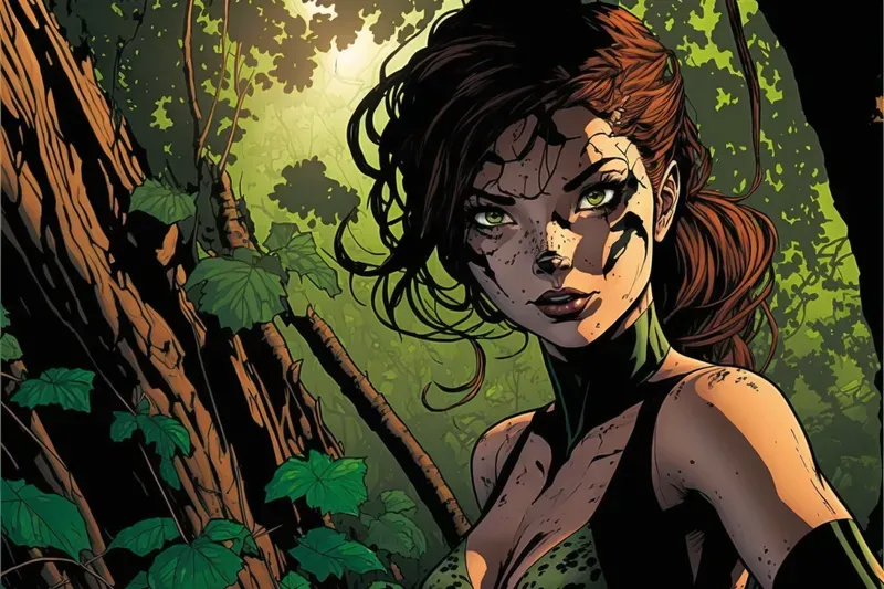 Comic Style Characters And Scenes