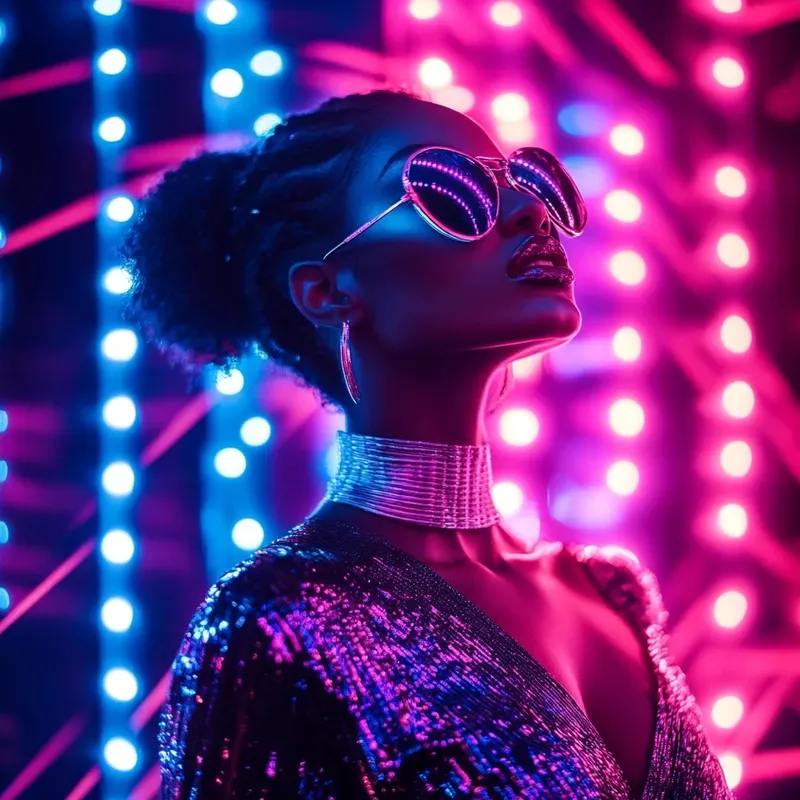 Album Cover Designs Realistic Futurist