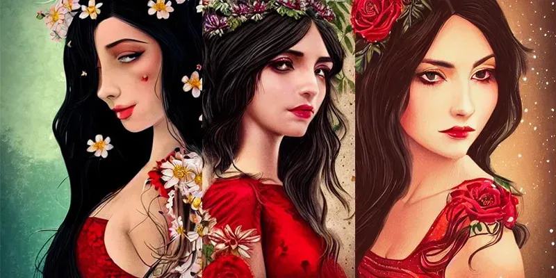 Beautiful Italian Woman generated by undefined