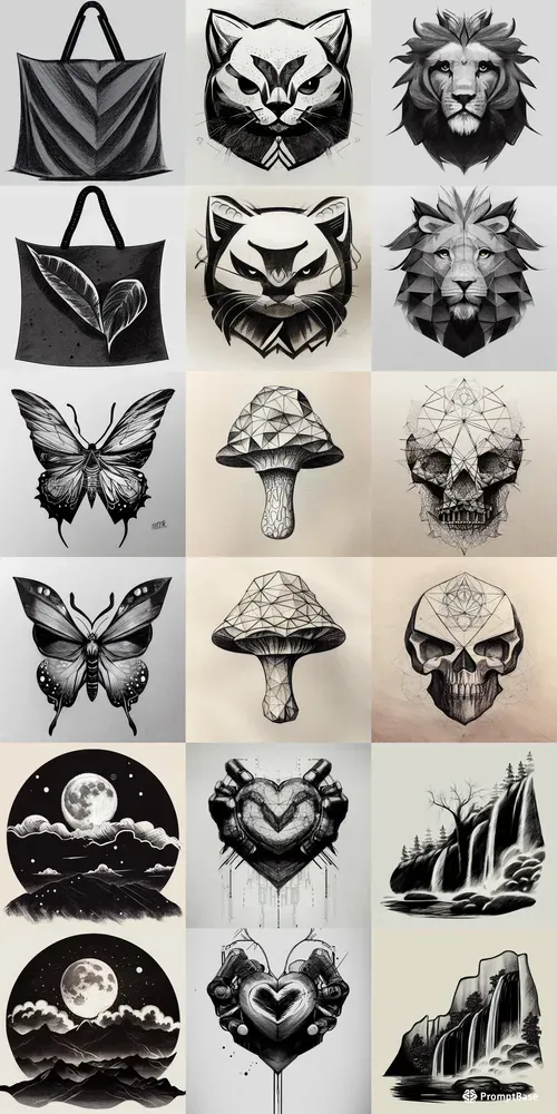 Hand Drawn Sketch Illustrations