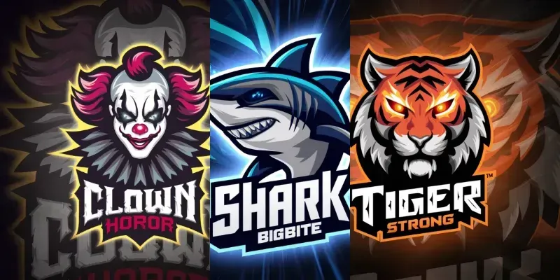 Modern Gaming Mascot Logos generated by undefined