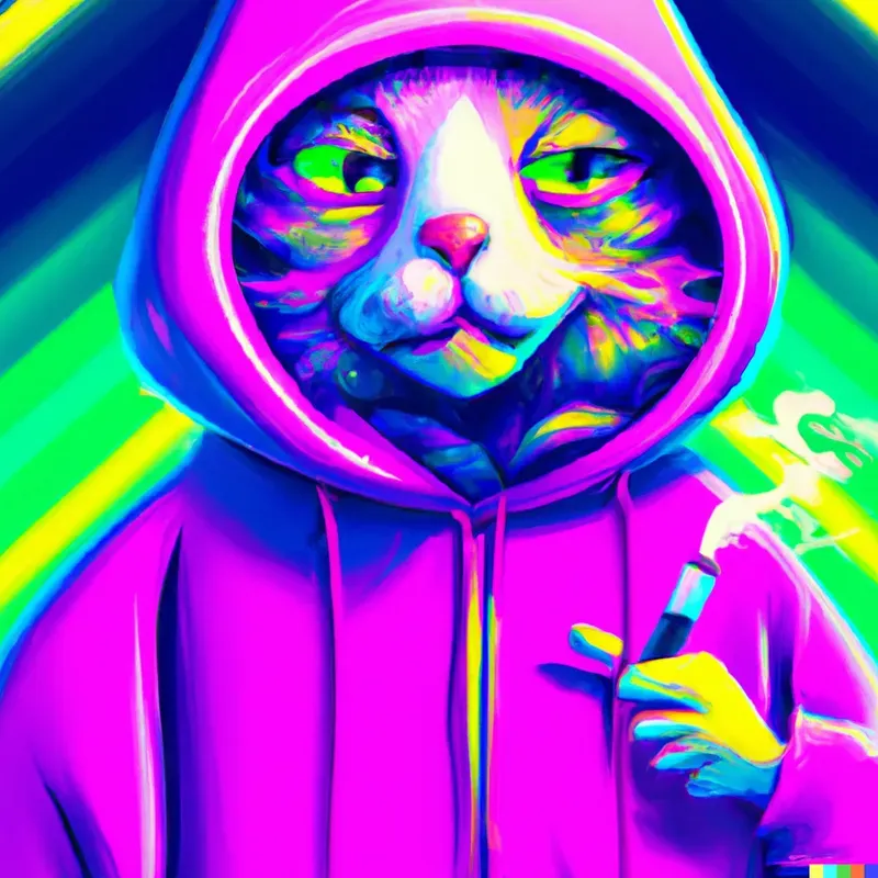 Psychedelic Animal Portraits