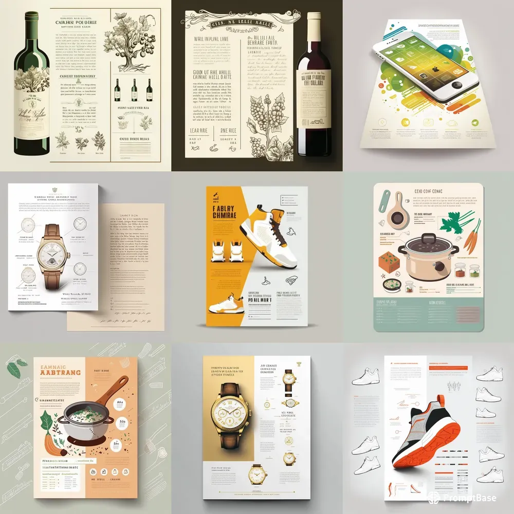 Modern A4 Product Marketing Flyers