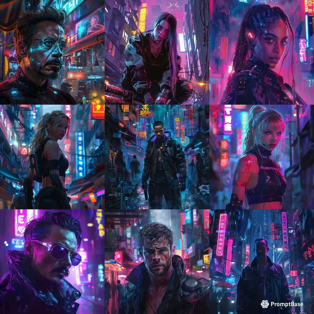 Cyberpunk Celebrity Editions 2077